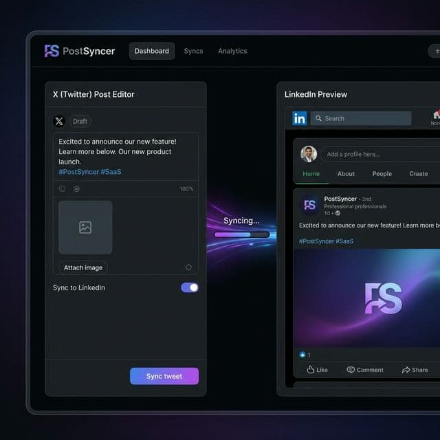 PostSyncer Dashboard
