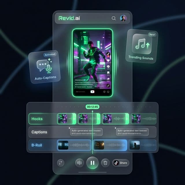 Revid.ai Dashboard
